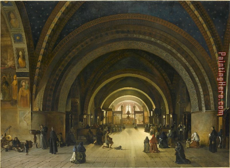 The Lower Basilica of Saint Francis in Assissi by 2010