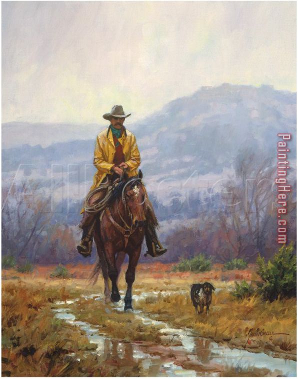 Headin Home by Martin Grelle painting - 2011 Headin Home by Martin Grelle art painting