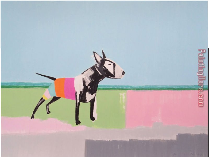 Abstract Art for sale - Dog by 2011