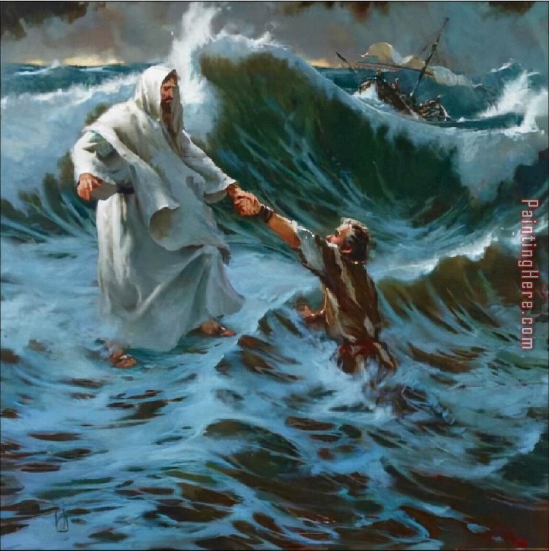 Jesus Paintings - Jesus Christ Gk by 2011