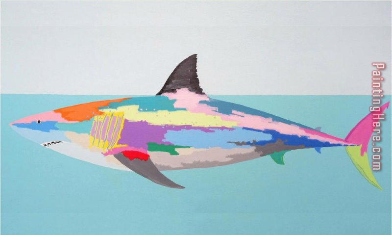 Abstract Art for sale - Shark by 2011