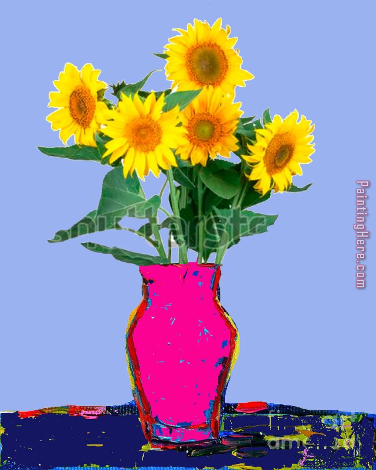 Sunflowers-3 painting - 2017 new Sunflowers-3 art painting