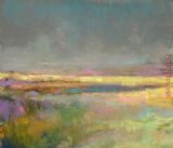 Colorful Impasto Paintings - Colorful Field by 2017 new