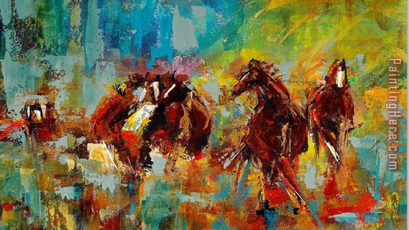 2017 new Horses Brown Running