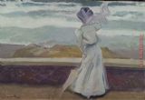 Blanche Paintings - Sorolla Silhouette Blanche by 2017 new