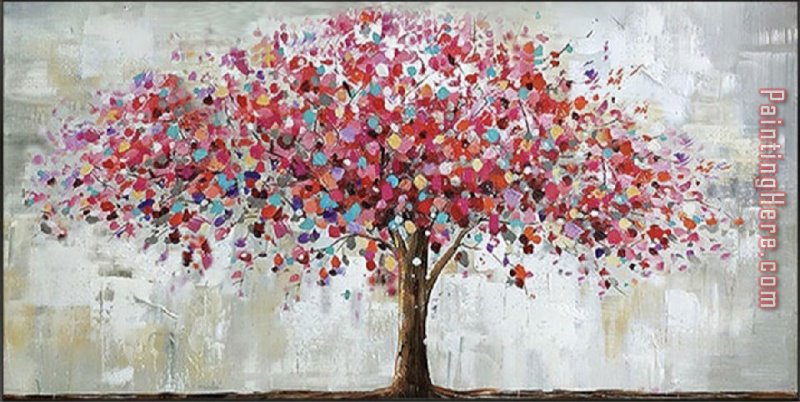 Abstract Art for sale - Tree Wealth by 2017 new