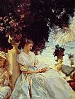 In a Garden Corfu by John Singer Sargent