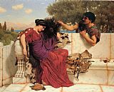 The Old Old Story by John William Godward