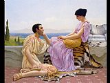 Youth and Time by John William Godward