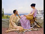 Youth and Time by John William Godward