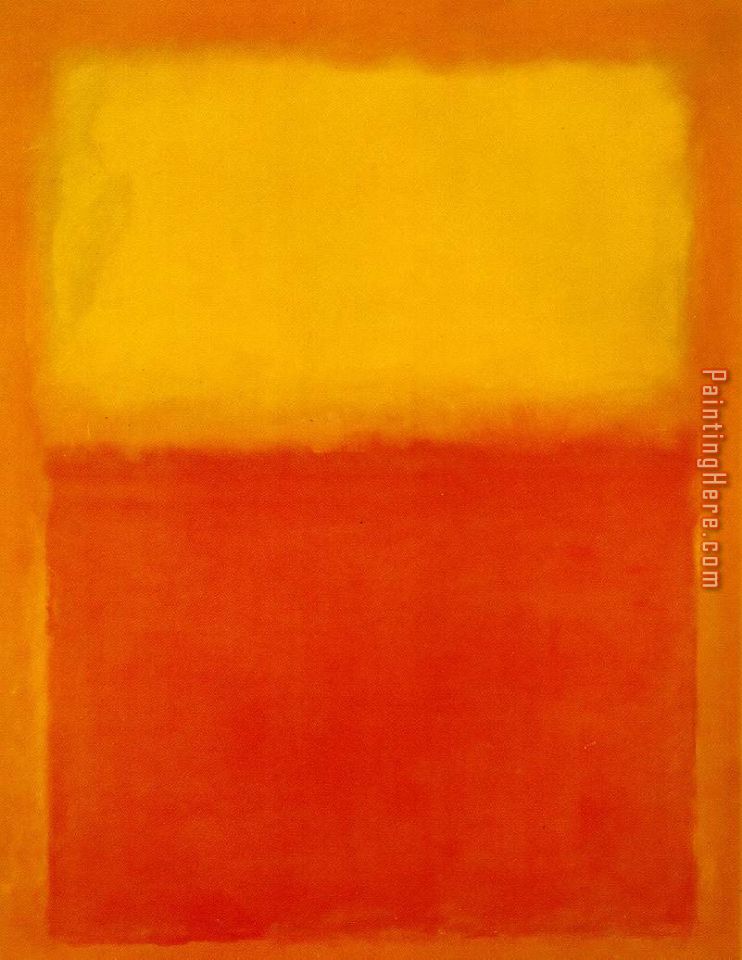 Orange And Yellow painting - Mark Rothko Orange And Yellow art painting