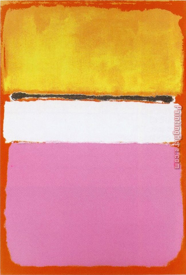 Abstract Art for sale - White Center by Mark Rothko