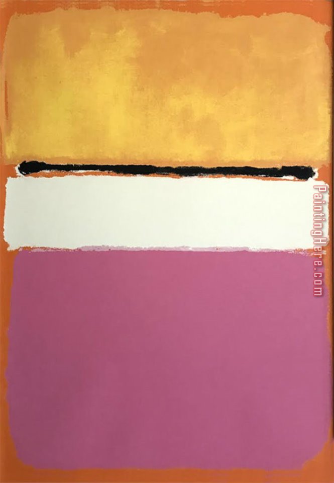 Abstract Art for sale - White Center II by Mark Rothko