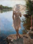 Beyond a Pond by Vicente Romero Redondo