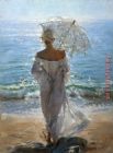 Walk on The Beach by Vicente Romero Redondo