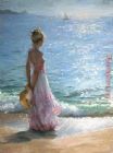 Walk on The Beach X by Vicente Romero Redondo