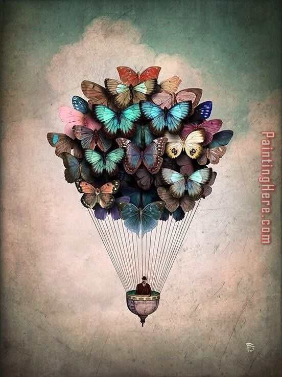 Dream on Christian Schloe painting - Vladimir Kush Dream on Christian Schloe art painting