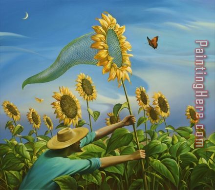 One Day in The Life painting - Vladimir Kush One Day in The Life art painting