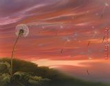 Wind Paintings - Flown with The Wind by Vladimir Kush