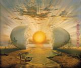 Sunrise by The Ocean by Vladimir Kush