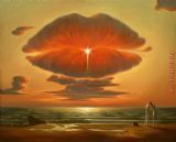 The Farewell Kiss by Vladimir Kush