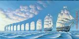 The Sunset Sails by Vladimir Kush