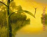 Waiting Paintings - Waiting for Luck by Vladimir Kush