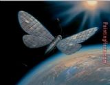Winged Satellite by Vladimir Kush